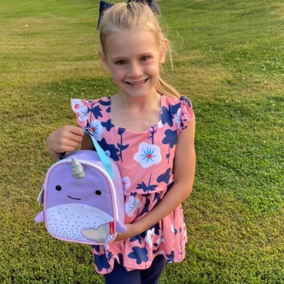 Pink Pleated Fit and Flare Sundress with Puff Sleeves - Picture 2 of 3